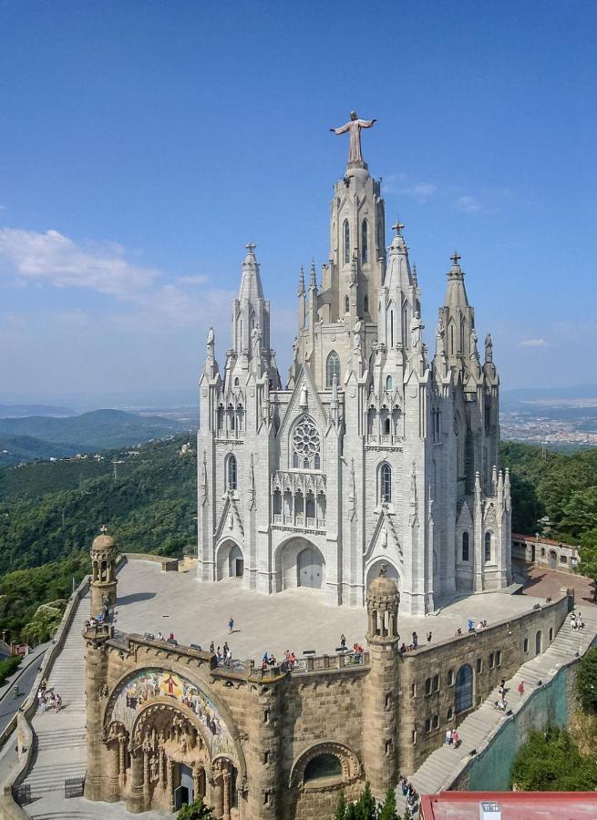 New! Apartment In Sarria Near Metro บาร์เซโลนา ภายนอก รูปภาพ